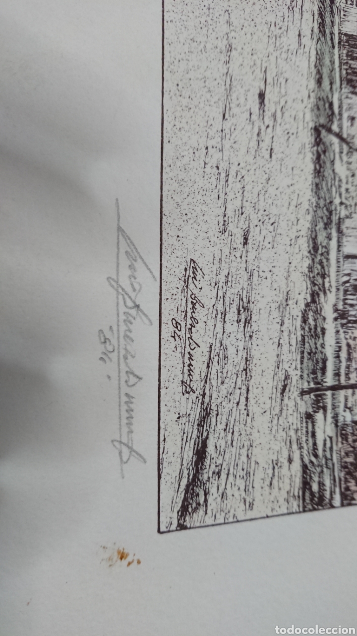 Arte: L&Aacute;MINA NUMERADA Y FIRMADA - Foto 3