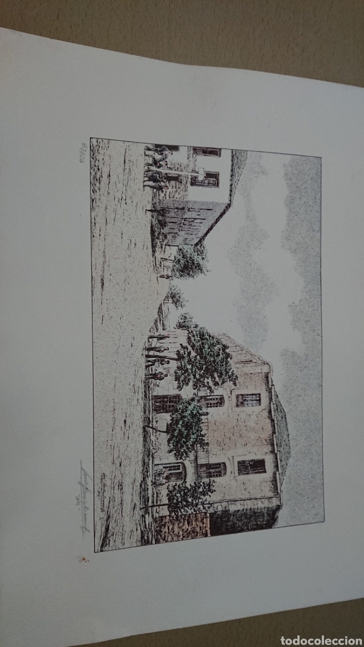 Arte: L&Aacute;MINA NUMERADA Y FIRMADA - Foto 5