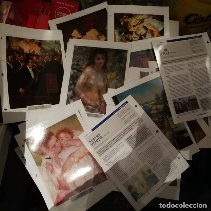 Art: 58 LAMINAS DE PINTURAS DE GRANDES PINTORES MUNDIALES CON BIBLIOGRAFIA