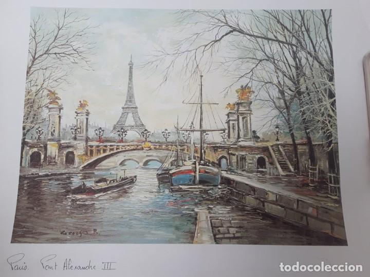 Arte: CINCO L&Aacute;MINAS DE PAR&Iacute;S A&Ntilde;OS 80 - Foto 3