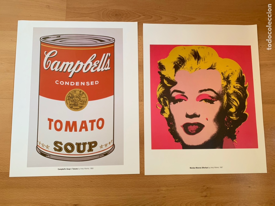 Láminas Andy Warhol 43x34 Cm Vendido En Venta Directa 194561120 9234