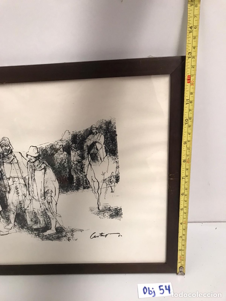 Arte: Cuadro lamina antigua - Foto 3