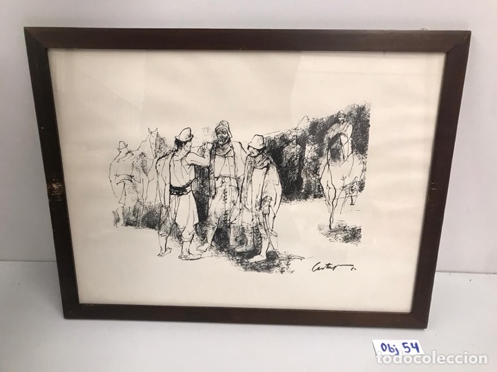 Arte: Cuadro lamina antigua - Foto 1