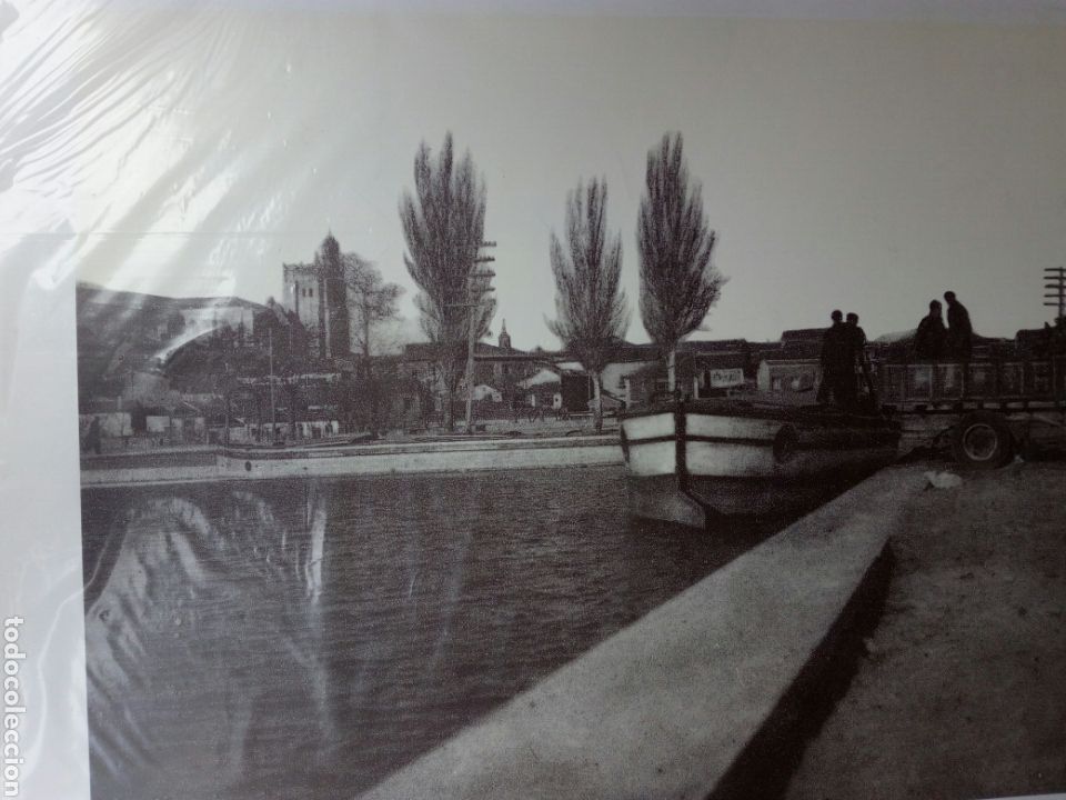 Art: L&aacute;mina d&aacute;rsena del Canal de Castilla Palencia