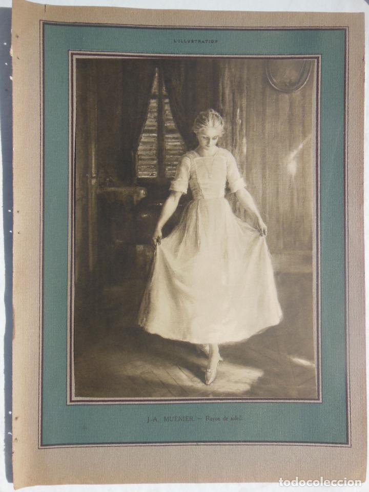 Art: RAYON DU SOLEIL. J A MUENIER. 1911 L'Illustration