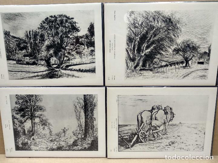 Arte: Lote 4 Heliograbados de La gravure originale en France de Manet a nos jours Ediciones Hyperion 1939