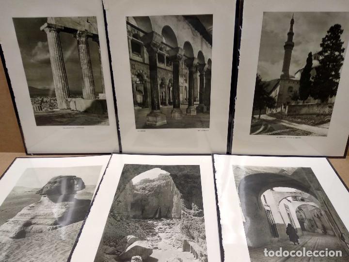 Art: Lote 6 Planchas fotograbado de Il mediterraneo de Orio Vergani 1930