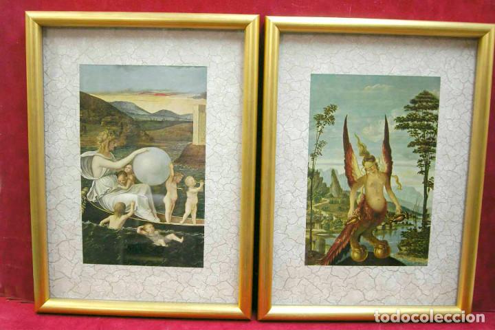 Art: Alegorias de Giovanni Bellini Die Galerien Europas, Lote 2 Cuadros