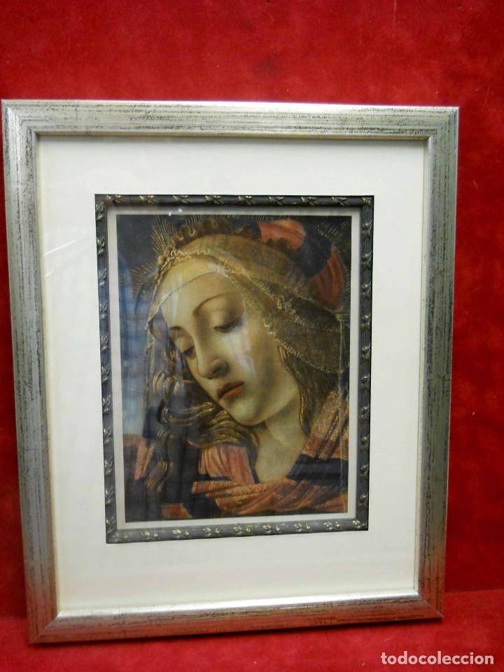 Arte: Madonna de Sandro Boticelli Montaje cuadro - Foto 1