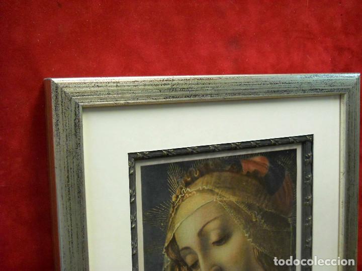 Arte: Madonna de Sandro Boticelli Montaje cuadro - Foto 2