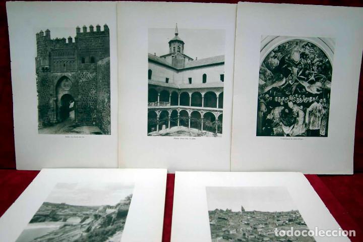 Kunst: Toledo L&acute;Espagne Ediciones Arthaud 1930 5 fotografias antiguas