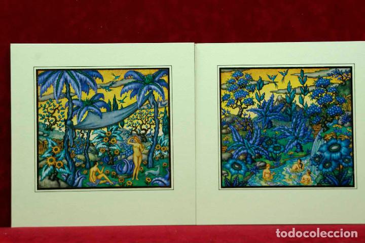 Art: Les iles mervilleux de Georges Baudin 2 montajes passepartut
