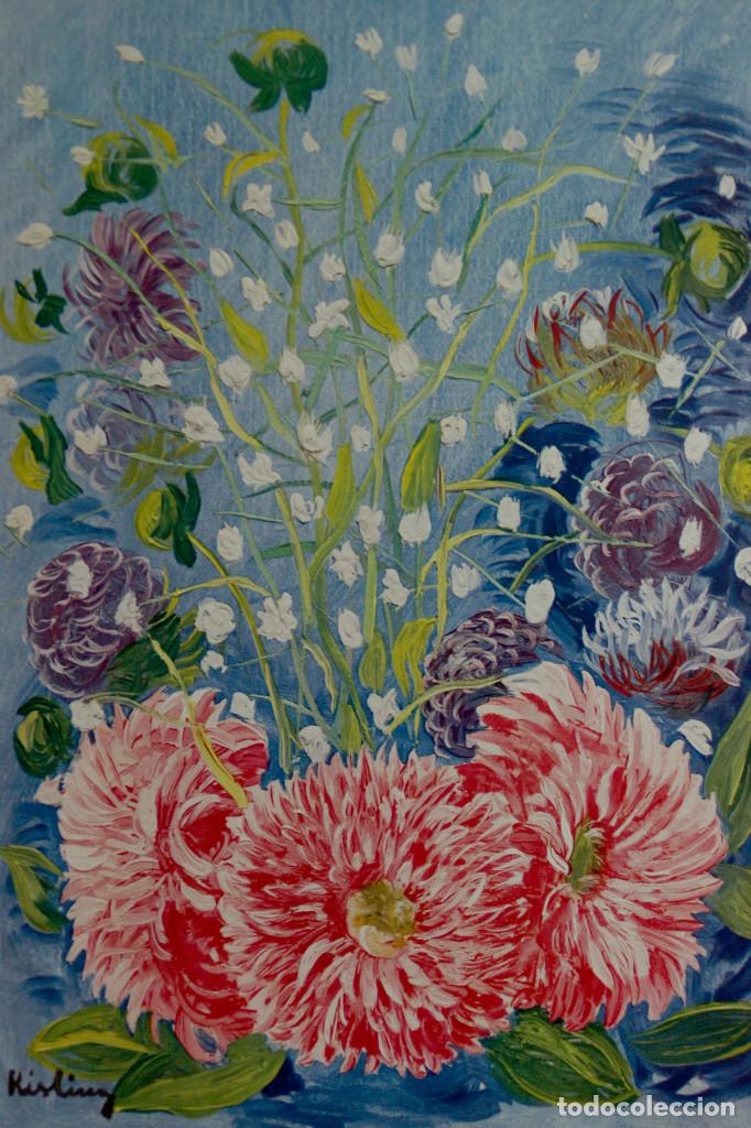 Arte: Composicion de Moise Kisling plancha 1934 Cuadro - Foto 2