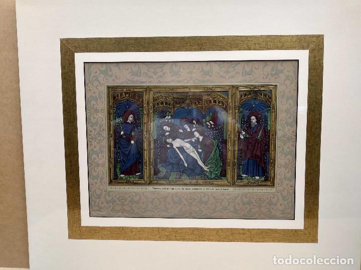 Arte: Les emoux limousins Plancha Noel 1931 montaje passepartout