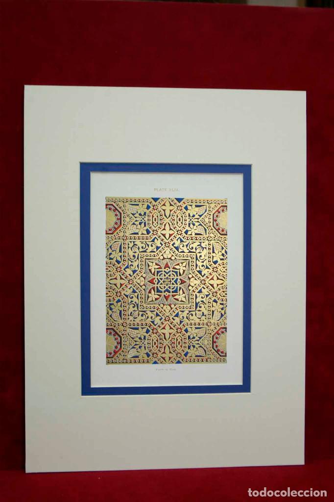 Kunst: MOORISH REMAINS IN SPAIN CALVERT 1906 PLATE XLIV Montaje passepartout