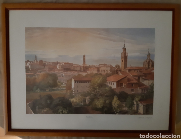 Arte: L&aacute;mina Ignacio Mayayo. Tarazona - Foto 1