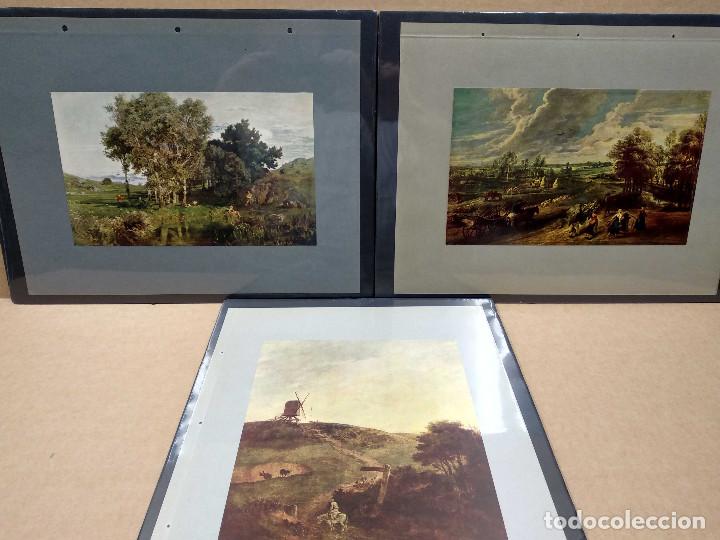 Arte: 3 planchas a color de DIE GALERIEN EUROPAS 1905-1915