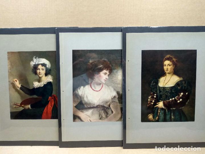 Arte: 3 planchas a color de DIE GALERIEN EUROPAS 1905-1915