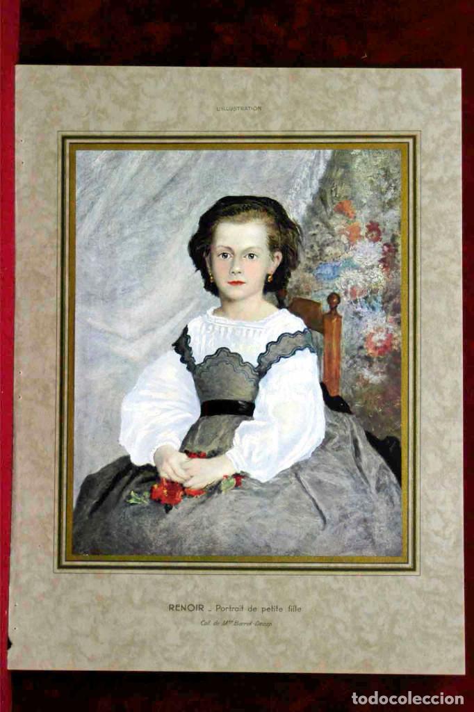 Art: Retrato de Renoir, ILLUSTRATION Noel 1933