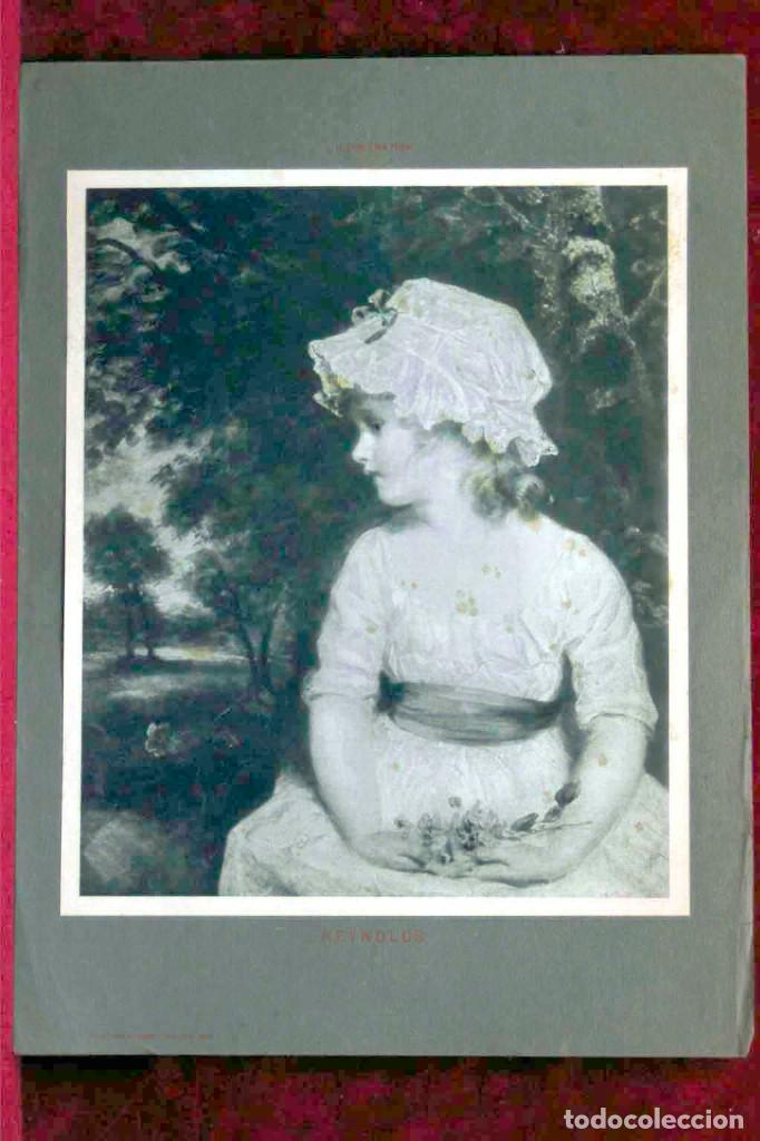Art: Portrait de Reynolds , ILLUSTRATION francaise