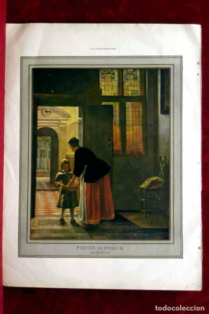 Art: Ni&ntilde;o trayendo pan de Pieter de Hooch, ILLUSTRATION 1912