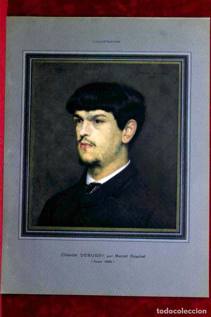 Art: Claude Debussy por Marcel Baschetl, ILLUSTRATION francaise