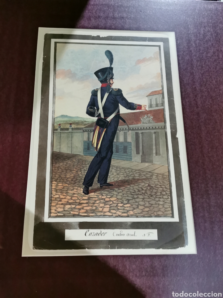 Arte: L&aacute;mina militar cazador - Foto 1