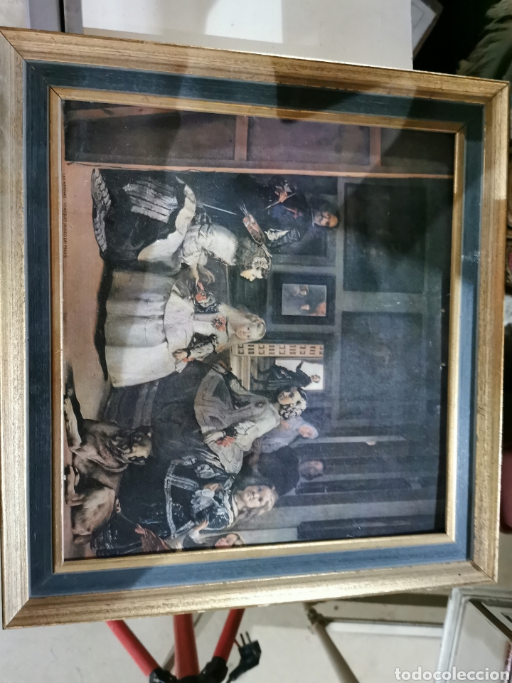 Arte: L&aacute;mina enmarcada de Las Meninas de Vel&aacute;zquez - Foto 2