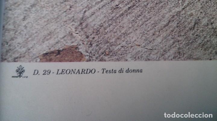 Arte: LAMINA ENMARCADA DE LENARDO DA VINCI - Foto 5