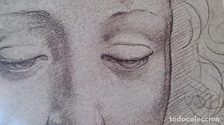 Arte: LAMINA ENMARCADA DE LENARDO DA VINCI - Foto 10