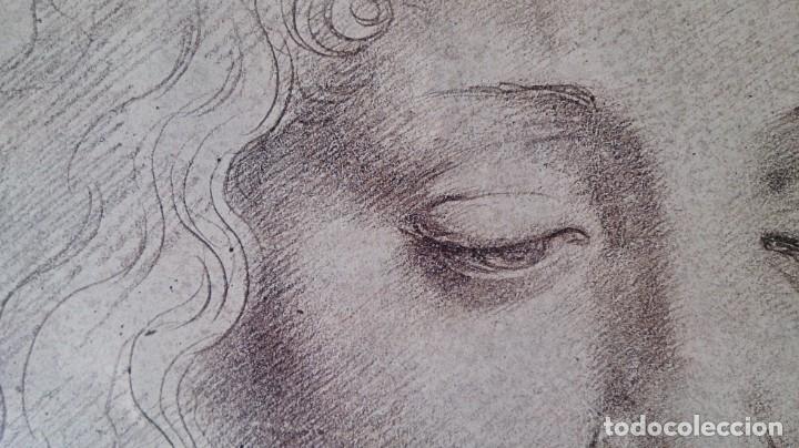 Arte: LAMINA ENMARCADA DE LENARDO DA VINCI - Foto 11