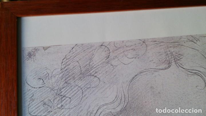 Arte: LAMINA ENMARCADA DE LENARDO DA VINCI - Foto 12