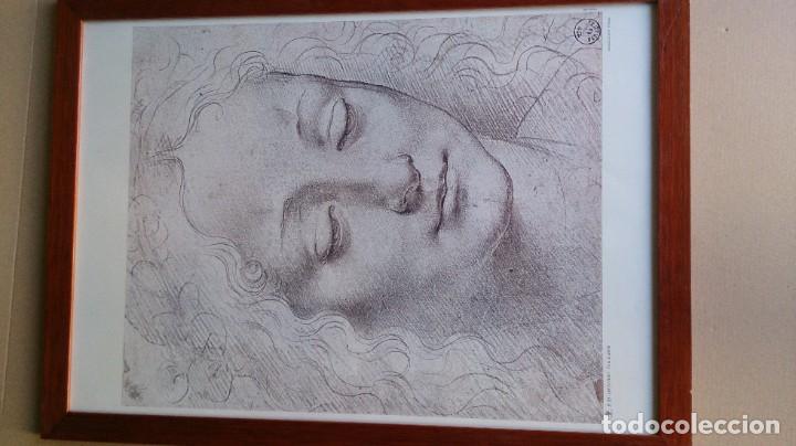 Arte: LAMINA ENMARCADA DE LENARDO DA VINCI - Foto 14