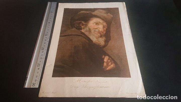 Art: ANTIGUA LAMINA - MUSEO DEL PRADO - MENIPO - EDICIONES BARSAL , LEER DESCRIPCION
