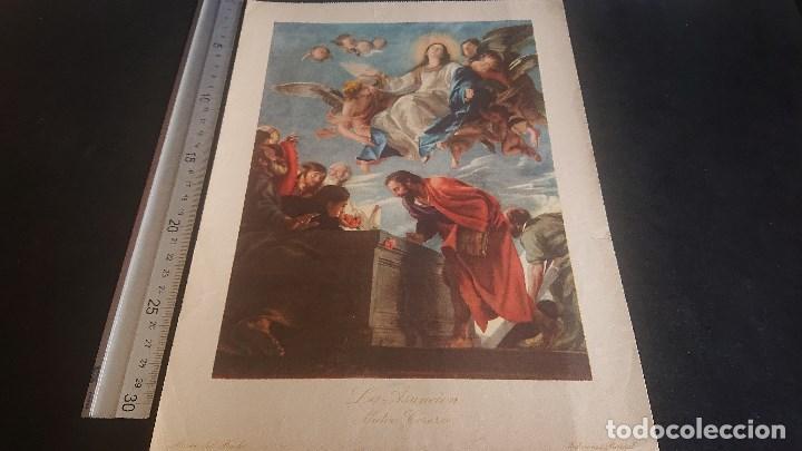 Art: ANTIGUA LAMINA - MUSEO DEL PRADO - LA ASUNCION - EDICIONES BARSAL , LEER DESCRIPCION