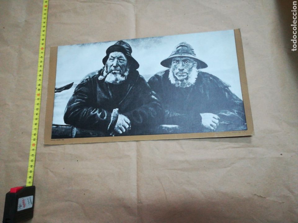 Arte: Rara L&aacute;mina s/carton Michael ancher pix 1941 printed in usa