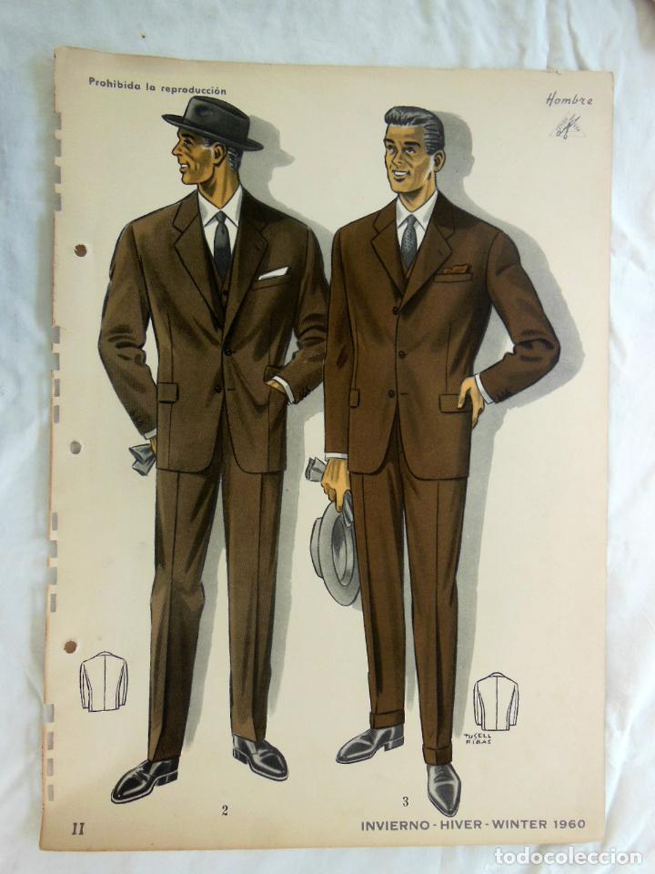 Art: Antiguo Figur&iacute;n Masculino : INVIERNO II HOMBRE 1960. TUSELL RIBAS. Pa&ntilde;er&iacute;as Raga, Valencia. Rocosa