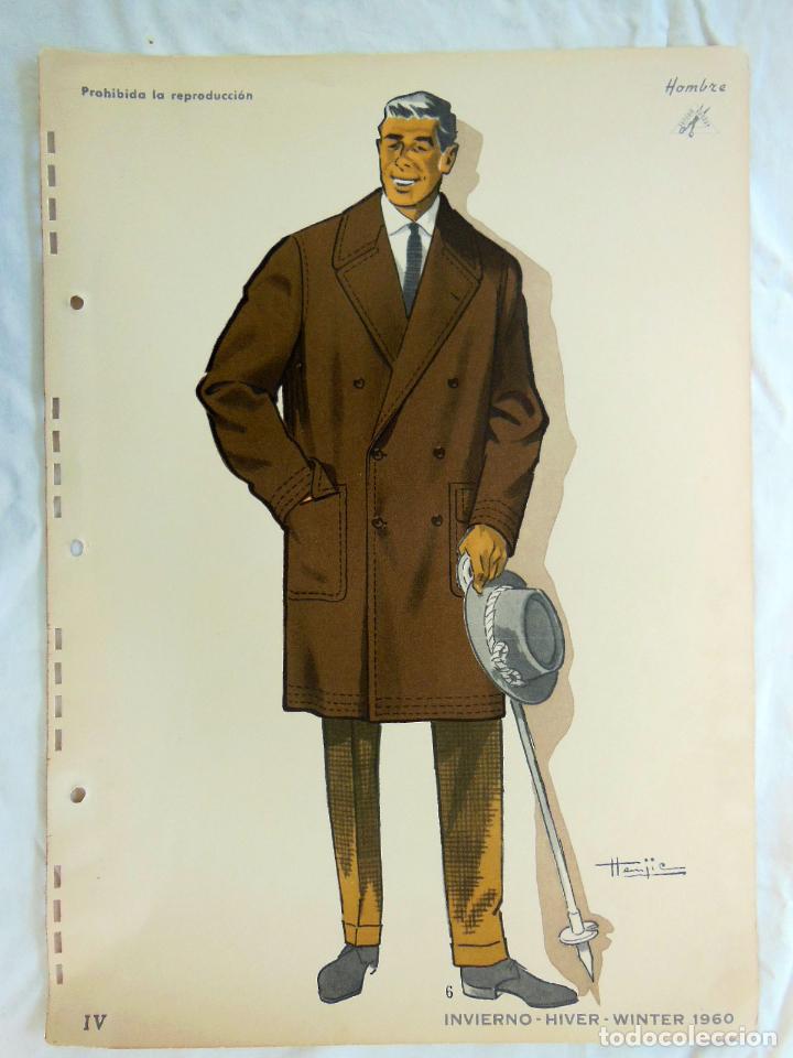 Art: Antiguo Figur&iacute;n Masculino : INVIERNO IV HOMBRE 1960. TTEMJIC. Pa&ntilde;er&iacute;as Raga, Valencia. Rocosa