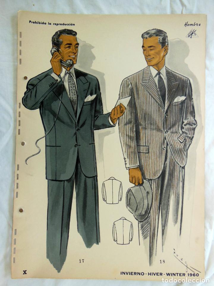 Art: Antiguo Figur&iacute;n Masculino : INVIERNO IX HOMBRE 1960. ZVEG. Pa&ntilde;er&iacute;as Raga, Valencia. Rocosa