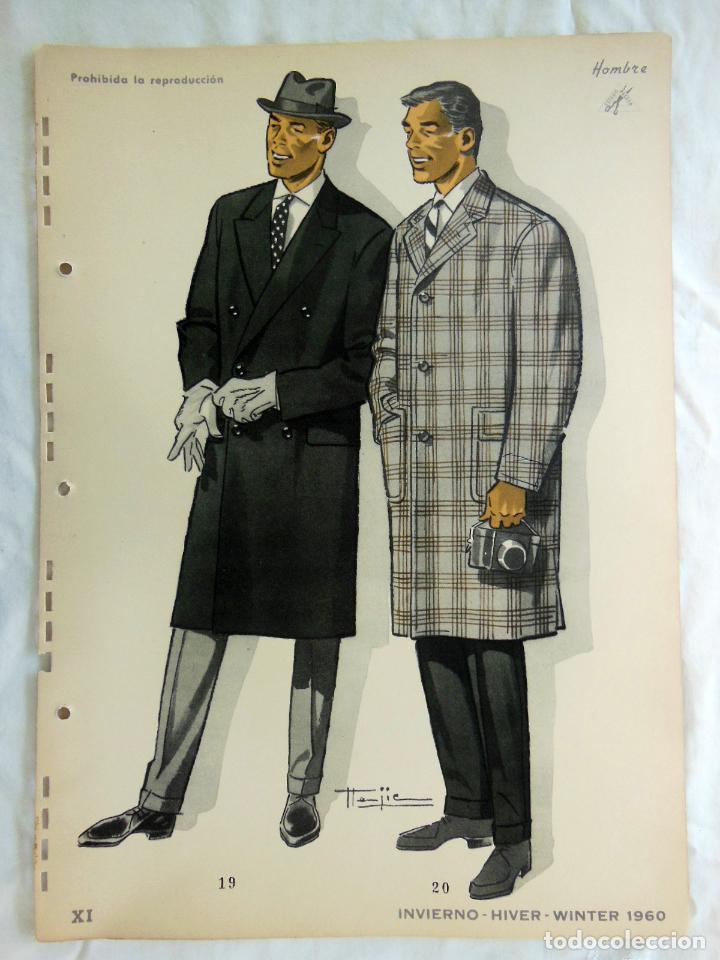 Art: Antiguo Figur&iacute;n Masculino : INVIERNO XI HOMBRE 1960. TTEMJIC. Pa&ntilde;er&iacute;as Raga, Valencia. Rocosa