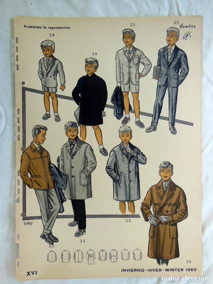 Art: Antiguo Figur&iacute;n Masculino : INVIERNO XV HOMBRE 1960. TUSELL RIBAS. Pa&ntilde;er&iacute;as Raga, Valencia. Rocosa