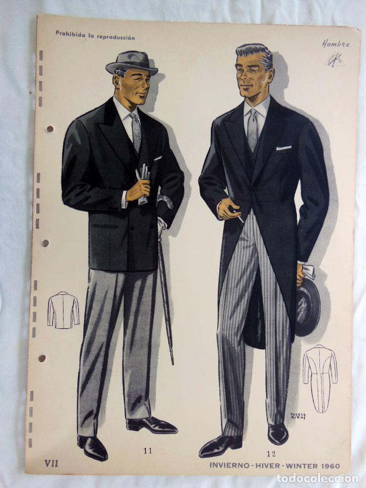 Art: Antiguo Figur&iacute;n Masculino : INVIERNO VII HOMBRE 1960. TUSELL RIBAS Pa&ntilde;er&iacute;as Raga, Valencia. Rocosa