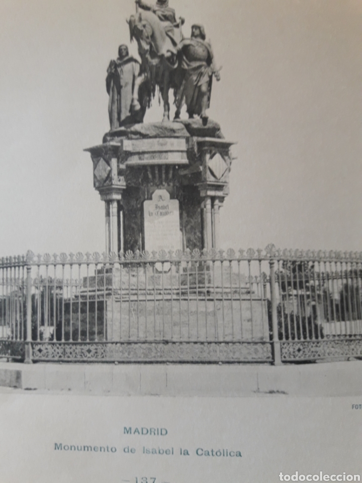 Arte: Madrid Monumento de Isabel la Cat&oacute;lica - Foto 2