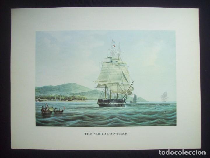 Arte: DIEZ LAMINAS ANTIGUAS DE BARCOS - Foto 2
