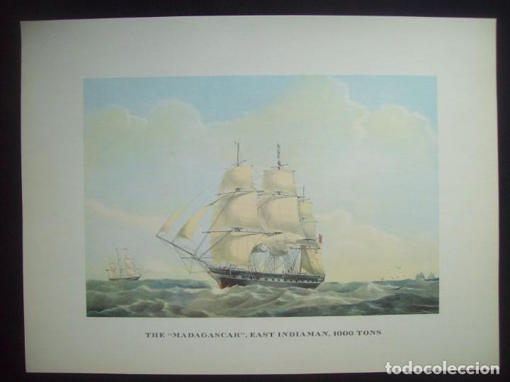 Arte: DIEZ LAMINAS ANTIGUAS DE BARCOS - Foto 3