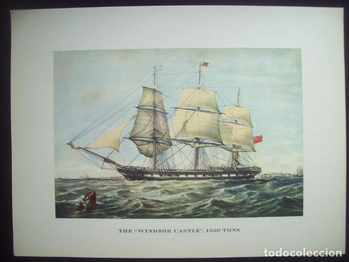 Arte: DIEZ LAMINAS ANTIGUAS DE BARCOS - Foto 5