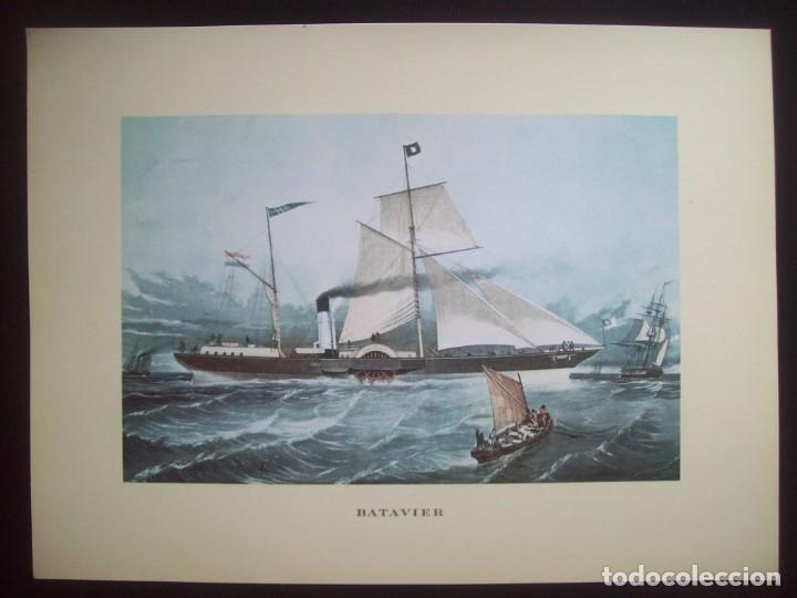 Arte: DIEZ LAMINAS ANTIGUAS DE BARCOS - Foto 7