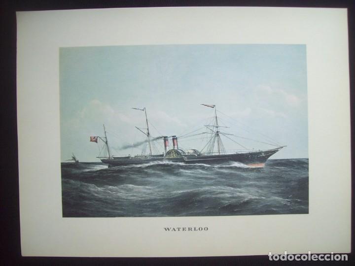 Arte: DIEZ LAMINAS ANTIGUAS DE BARCOS - Foto 8