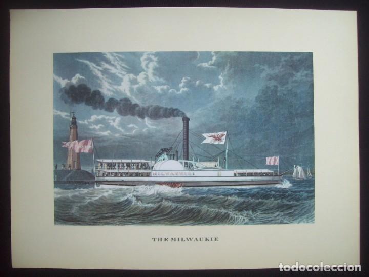 Arte: DIEZ LAMINAS ANTIGUAS DE BARCOS - Foto 11