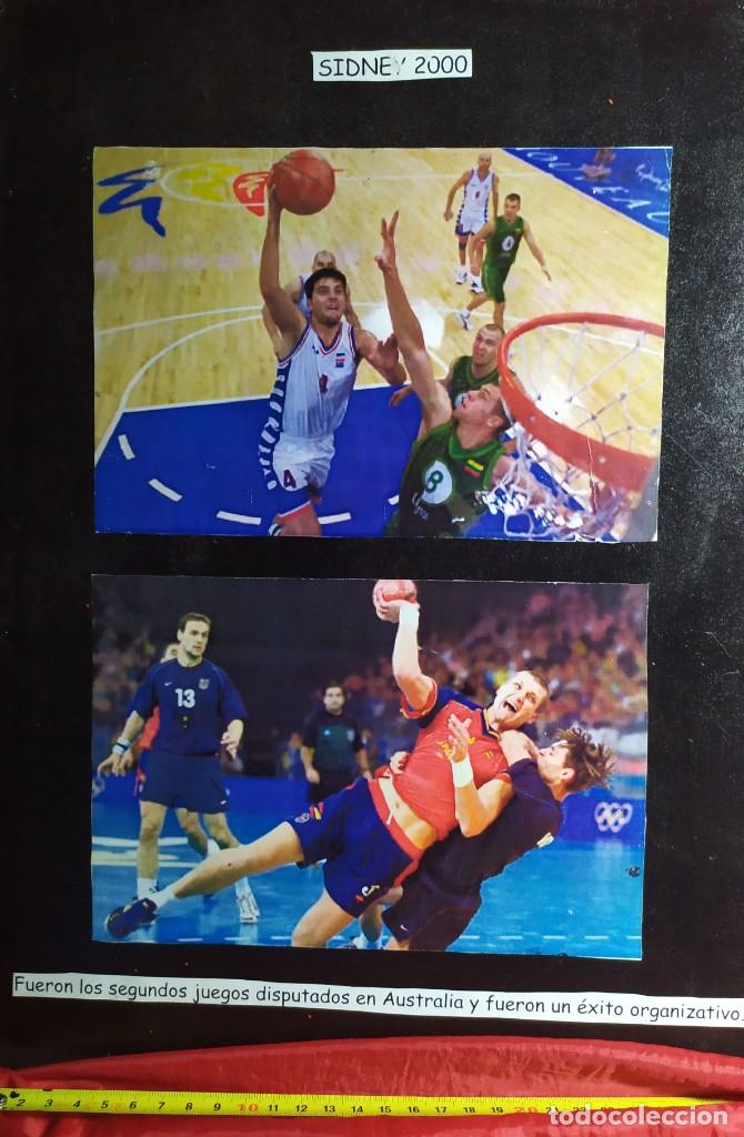 Kunst: LAMINAS DE MADERA DE COLEGIO PINTADAS EN NEGRO MOTIVOS DEPORTIVOS 17